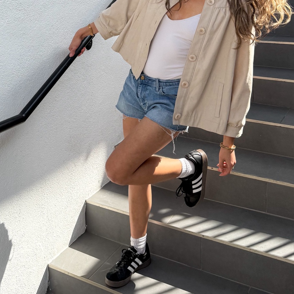 Studio Works Cream Utility Jacket